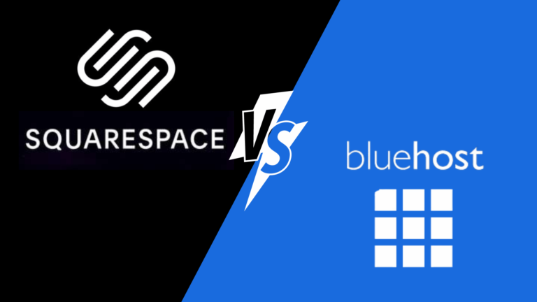 Bluehost vs Squarespace