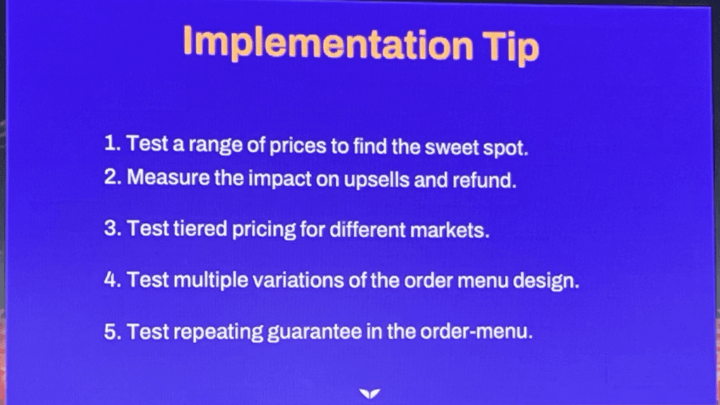 Implementation Pricing-Test-Finding-the-Sweet-Spot